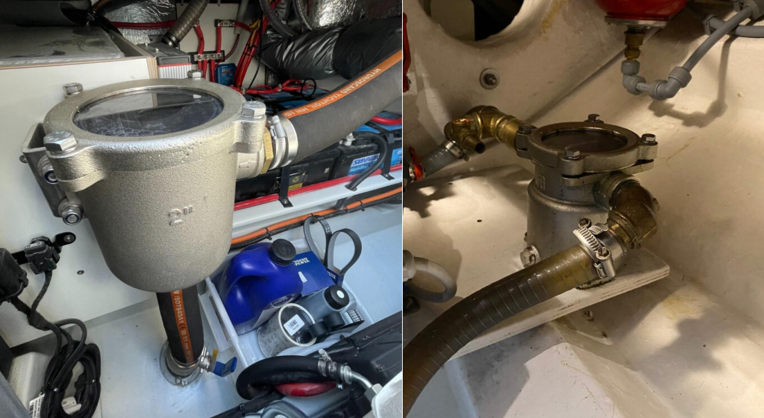 Andy Marine 316L roostevabast terasest mereveefilter
