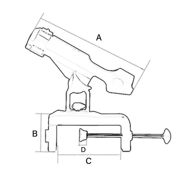 ABS Plastic Marine Thru Hull Fitting