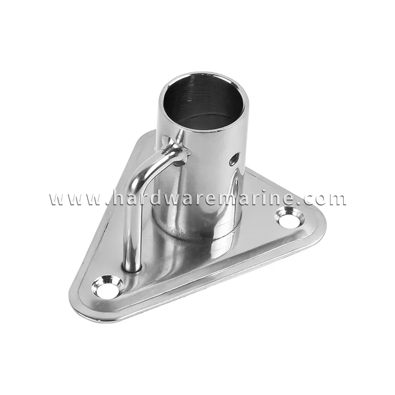 Roostevabast terasest Marine Stanchion Socket